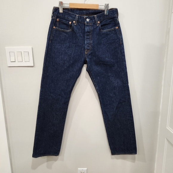 Levi's Other - Levi’s 501xx Denim Jeans Mens 32x30 Button Fly Dark Wash